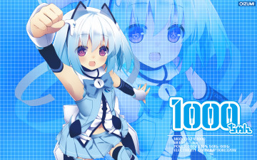 Картинка 1000-chan аниме unknown +другое девушка фон взгляд