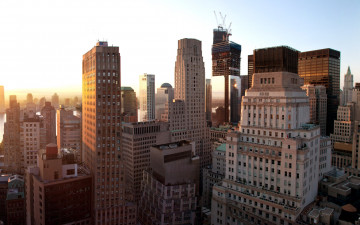 Картинка города нью-йорк+ сша небоскребы