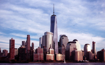 обоя города, нью-йорк , сша, небоскребы