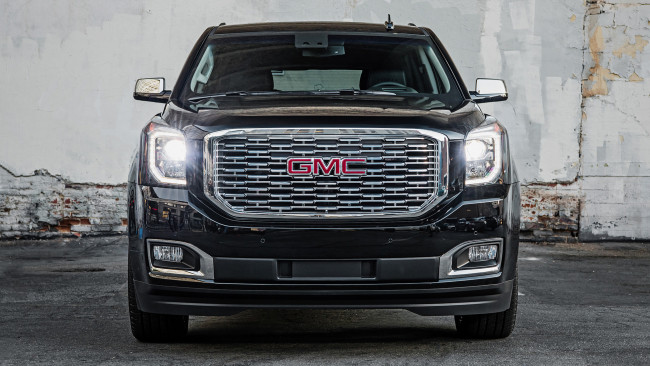 Обои картинки фото gmc yukon denali ultimate black edition 2018, автомобили, gm-gmc, denali, yukon, gmc, edition, black, ultimate, 2018