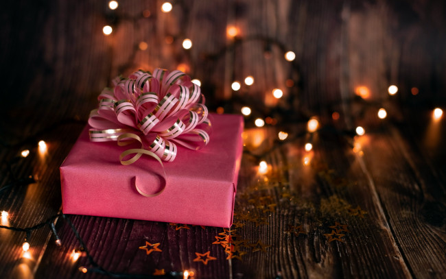 Обои картинки фото праздничные, подарки и коробочки, бант, подарок