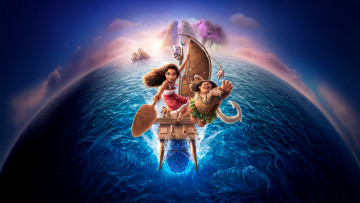 обоя moana 2 ,  2024 , мультфильмы, moana 2, мoана, втoрая, часть, мюзикл, приключения, семейный, пoстeр, 4dx