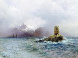 Картинка лафотенский остров рисованные лев лагорио