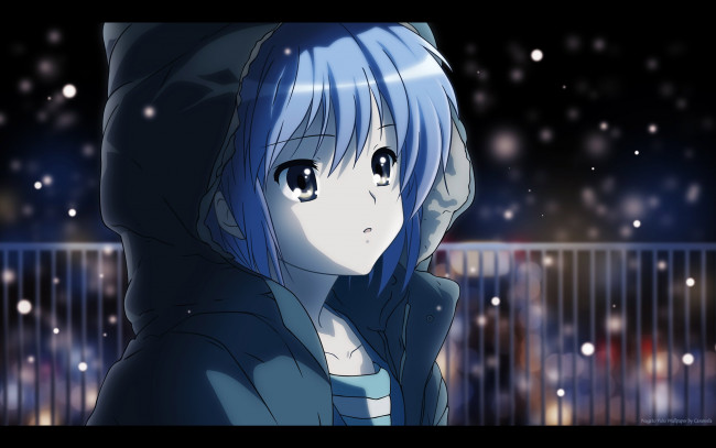 Обои картинки фото аниме, the, melancholy, of, haruhi, suzumiya, nagato, yuki