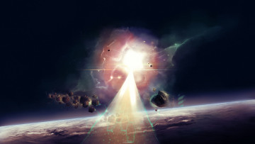 Картинка космос арт взрыв