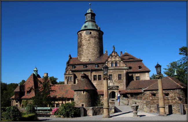 Обои картинки фото czocha, castle, польша, города, дворцы, замки, крепости, замок