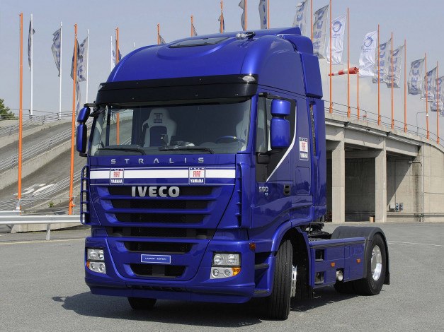 Обои картинки фото автомобили, iveco, stralis, fiat, 4x2, es, 560