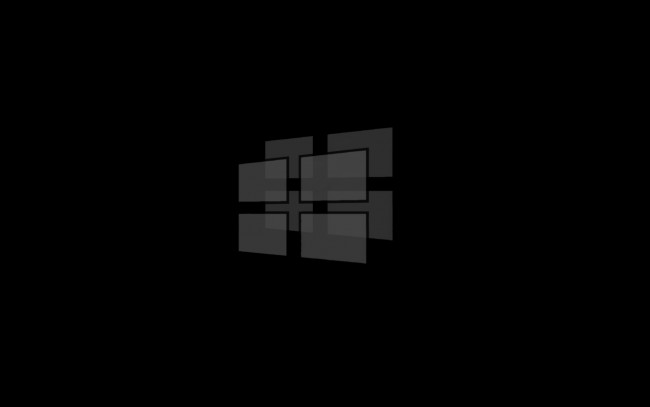 Обои картинки фото компьютеры, windows 8, темный, логотип