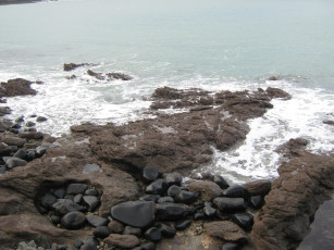 Картинка ла-манш природа побережье камни море вода
