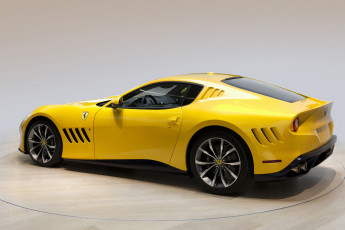 обоя автомобили, ferrari, спорткар, спецмодель, coupe, феррари, желтый, ferrari sp 275 rw competizione, yellow car