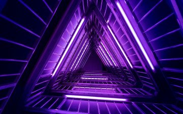 Картинка 3д+графика моделирование+ modeling неон neon фиолетовый purple