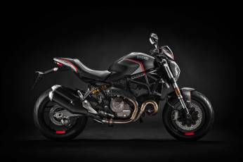 Картинка 2019+ducati+monster+821+stealth мотоциклы ducati 2019 дукати мотоцикл stealth monster 821