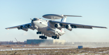 Картинка авиация боевые+самолёты ввс россия а-50 самолет дрло боевые самолеты