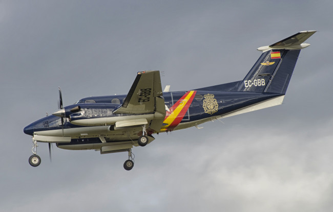 Обои картинки фото beechcraft b200, авиация, пассажирские самолёты, аэроплан