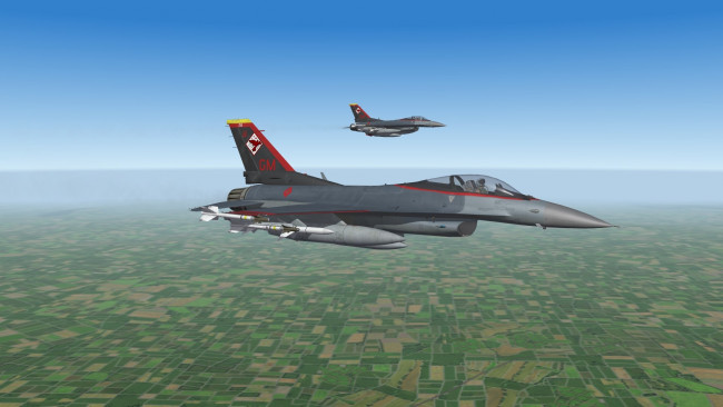 Обои картинки фото видео игры, ace combat 6,  fires of liberation, самолеты, полет, поля
