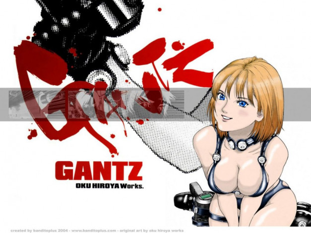 Обои картинки фото аниме, gantz