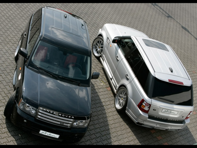 Обои картинки фото arden, range, rover, sport, 2006, автомобили