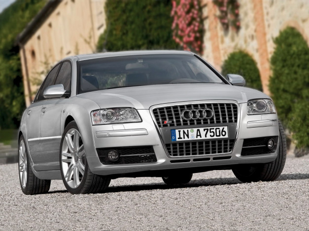 Обои картинки фото audi, s8, 2006, автомобили