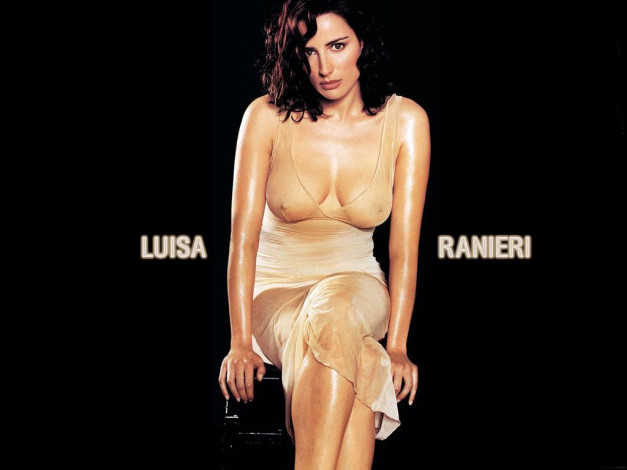 Обои картинки фото Luisa Ranieri, девушки