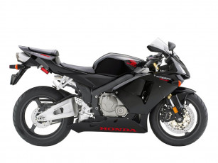 Картинка мотоциклы honda спортбайк черный хонда cbr 600 rr