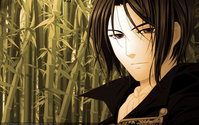 Обои картинки фото аниме, hakuoki