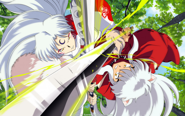 Обои картинки фото аниме, inuyasha