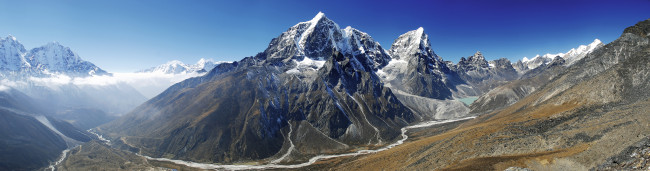 Обои картинки фото sagarmatha, national, park, природа, горы, непал