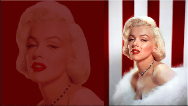 Обои картинки фото Marilyn Monroe, девушки