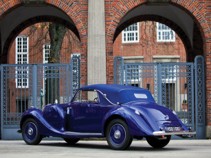 Картинка автомобили классика синий 1938 coupe drophead rapide v12 lagonda