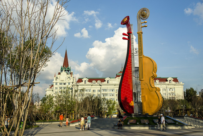 Обои картинки фото harbin,  china, города, - памятники,  скульптуры,  арт-объекты, китай