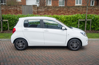 обоя автомобили, suzuki, uk-spec, celerio, светлый, 2015г