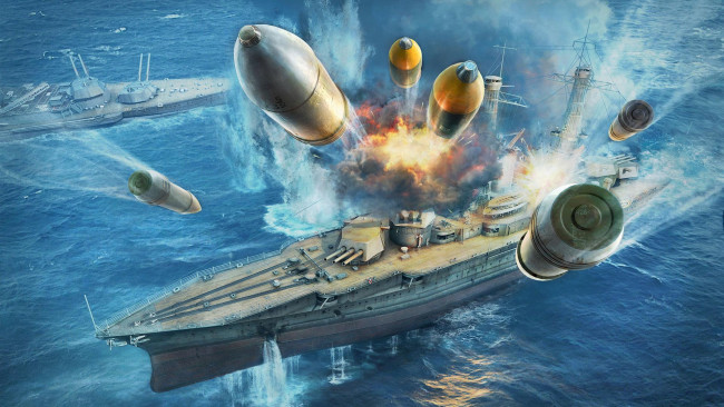 Обои картинки фото world of warships, видео игры, wg, мир, кораблей, wows, wargaming, net