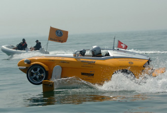 обоя rinspeed splash concept 2004, автомобили, rinspeed, 2004, жёлтый, concept, splash