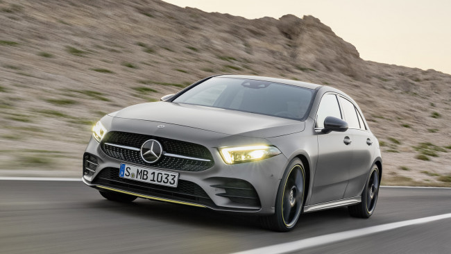 Обои картинки фото mercedes-benz a-class edition-1 2019, автомобили, mercedes-benz, 2019, edition-1, a-class