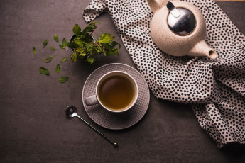 Картинка еда напитки +чай заварник чай листья