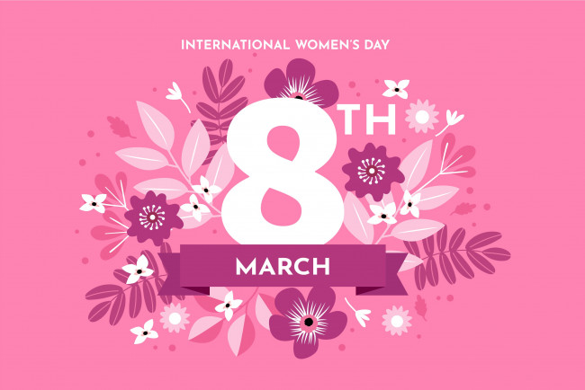 Обои картинки фото праздничные, международный женский день - 8 марта, цветы, праздник, весна, цифра, 8, марта, дата, поздравление, открытка, восьмерка, международный, женский, день, праздничный, фон