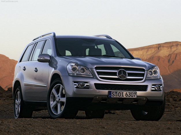 Обои картинки фото mercedes, benz, gl, 420, cdi, автомобили