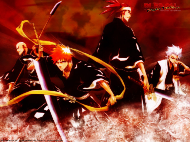 Обои картинки фото аниме, bleach