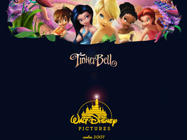 Обои картинки фото мультфильмы, tinker, bell