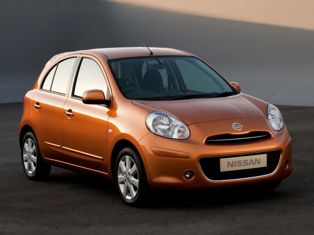 Обои картинки фото micra, 2011, автомобили, nissan, datsun