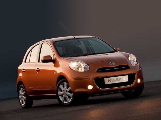 Обои картинки фото micra, 2011, автомобили, nissan, datsun