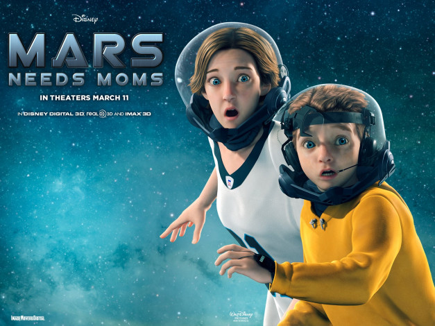 Обои картинки фото тайна, красной, планеты, мультфильмы, mars, needs, moms