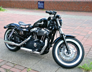 Картинка мотоциклы harley-davidson sportster