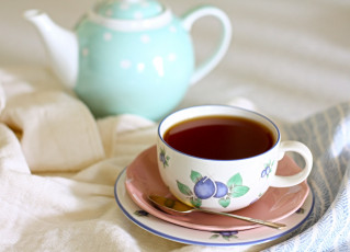 Картинка еда напитки +Чай чайник чашка чай