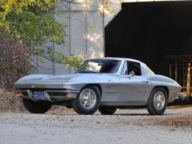 Обои картинки фото автомобили, corvette, 1963, sting, ray, z06, c2