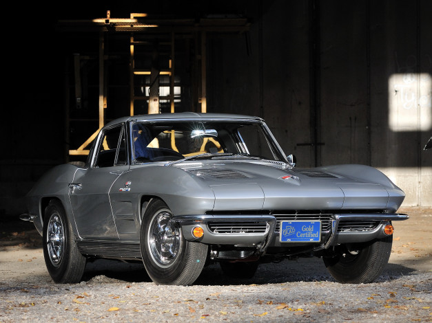 Обои картинки фото автомобили, corvette, 1963, z06, c2, ray, sting