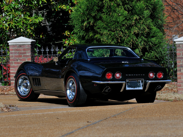 Обои картинки фото автомобили, corvette, c3, stingray, convertible, l88, 427, 1969