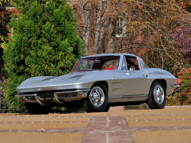 Обои картинки фото автомобили, corvette, ray, 1963, c2, z06, sting