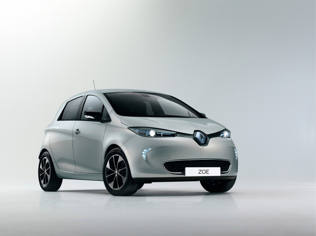 Обои картинки фото автомобили, renault, 2016г, swiss, edition, zoe, ze