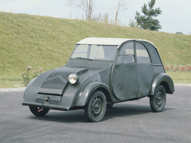 Обои картинки фото citro&, 235, n 2cv prototype 1939, автомобили, citroen, ds, 1939, prototype, 2cv